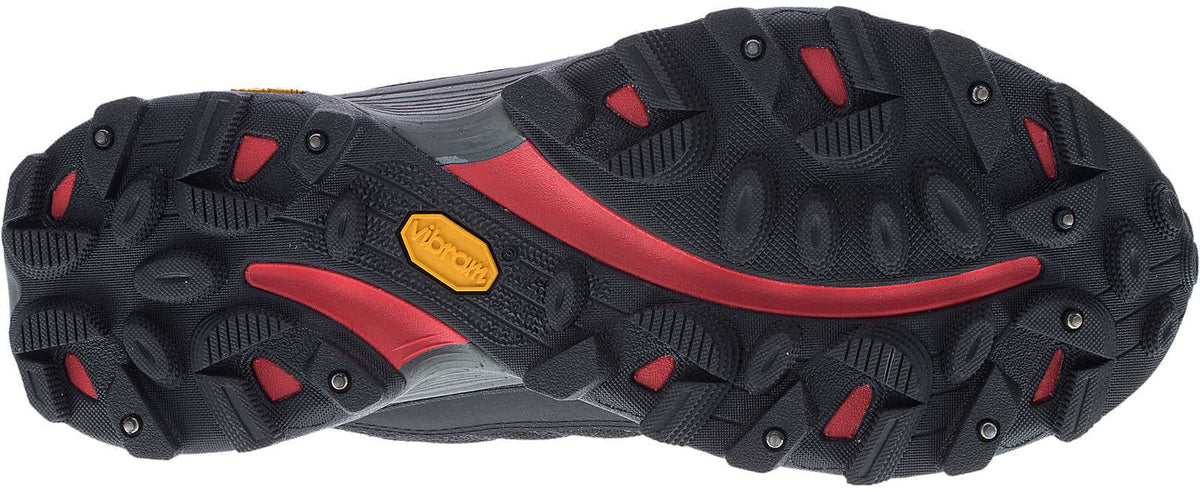 Merrell Men's Moab Speed Thermo Spike Mid Waterproof Walking Boots - Black
