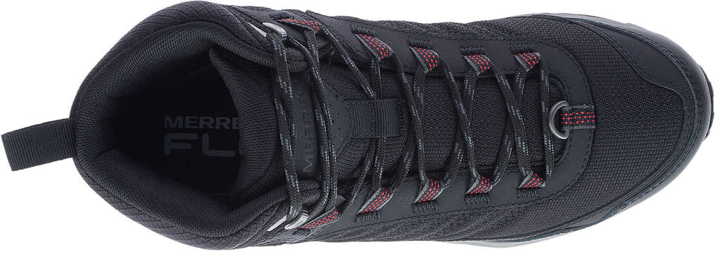Merrell Men's Moab Speed Thermo Spike Mid Waterproof Walking Boots - Black