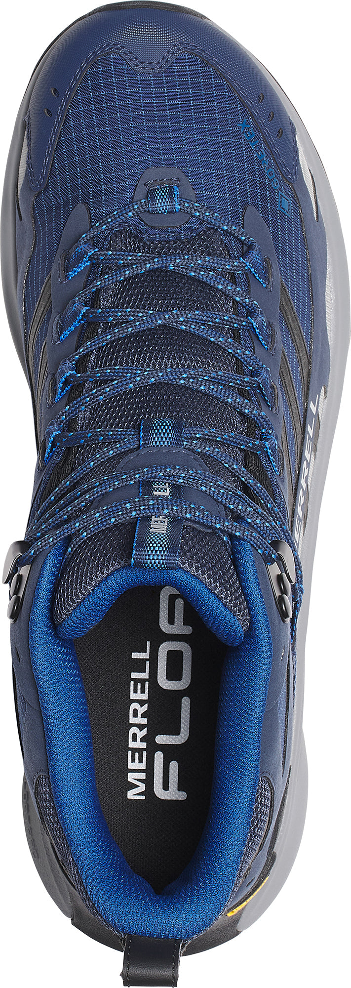 Merrell Men's Moab Speed 2 Mid GORE-TEX Walking Boots - Blue