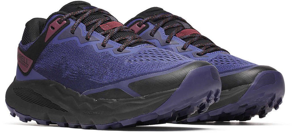 Merrell Men's Nova 4 Waterproof Trail Running Shoes - Blue