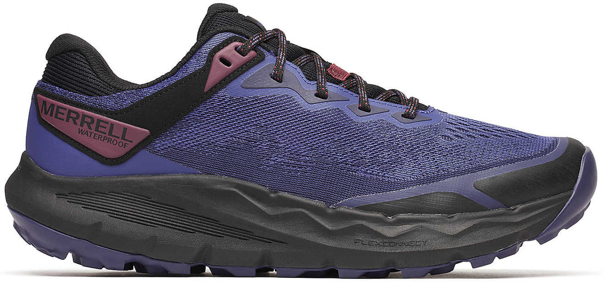 Merrell Men's Nova 4 Waterproof Trail Running Shoes - Blue
