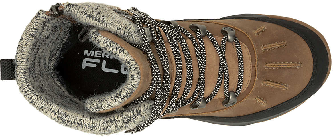 Merrell Women's Siren 4 Thermo Mid Zip Waterproof Walking Boots - Brown