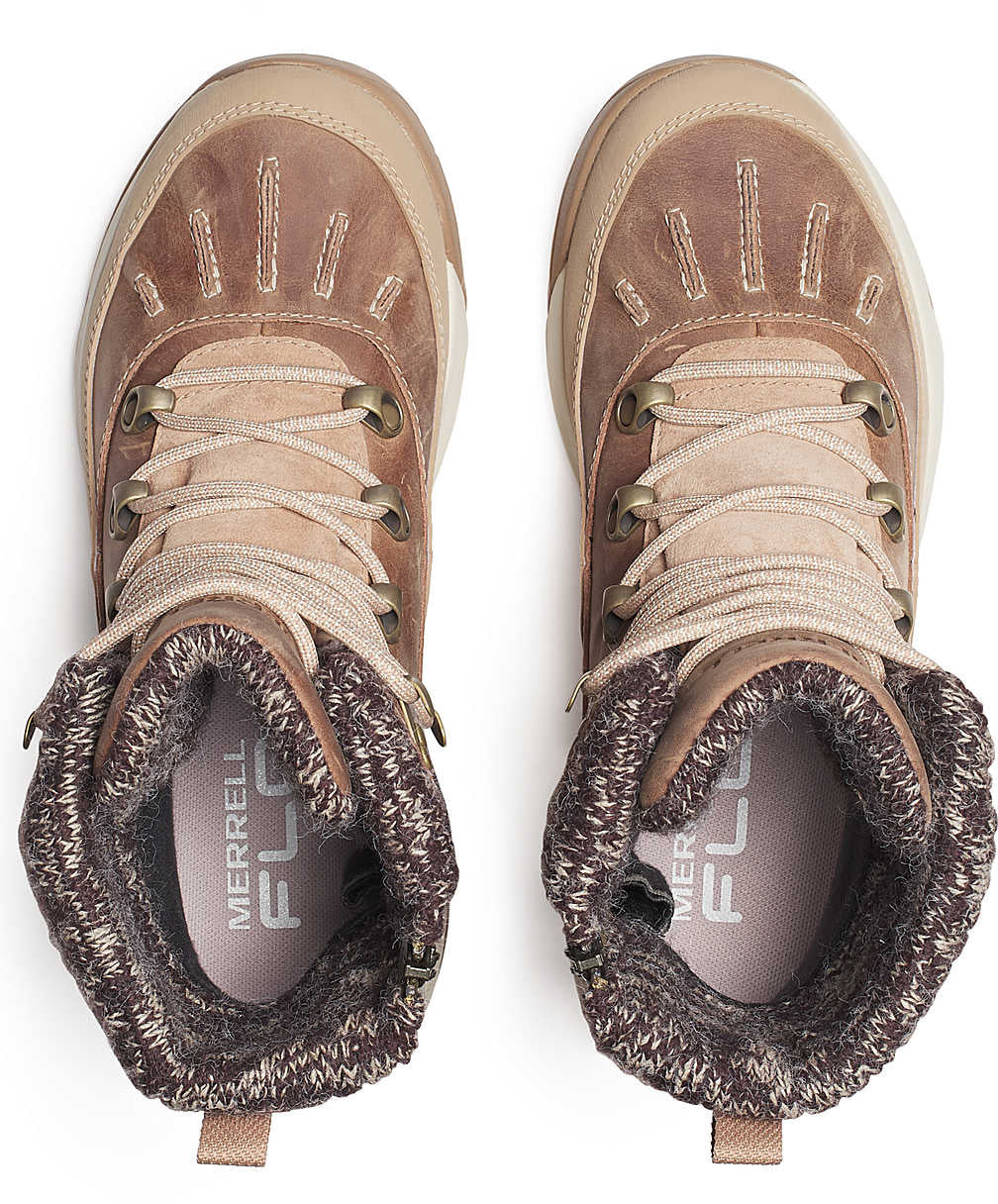 Merrell Women's Siren 4 Thermo Mid Zip Waterproof Walking Boots - Brown
