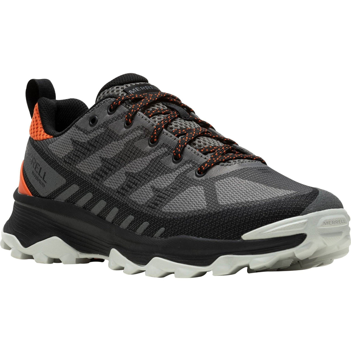 Merrell Men's Speed Eco Waterproof Walking Shoes - Grey