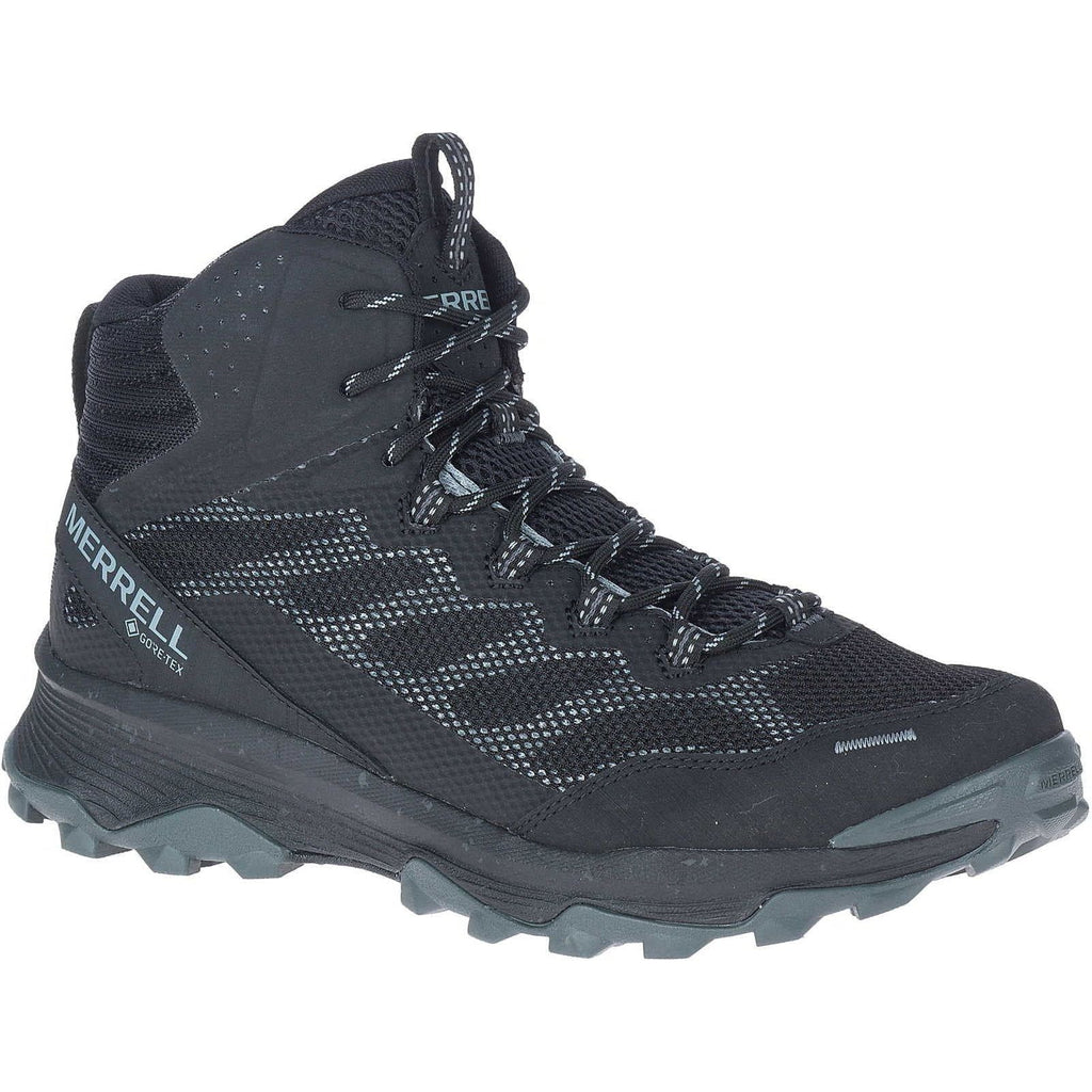 Merrell Men's Speed Strike Mid GORE-TEX Walking Boots - Black
