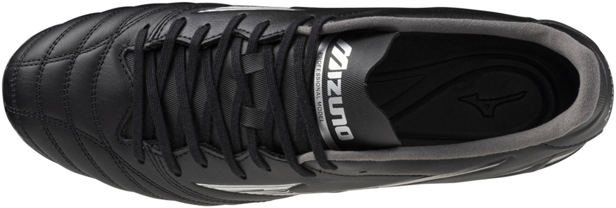 Mizuno Men's Morelia Neo IV Pro Firm Ground Football Boots - Black