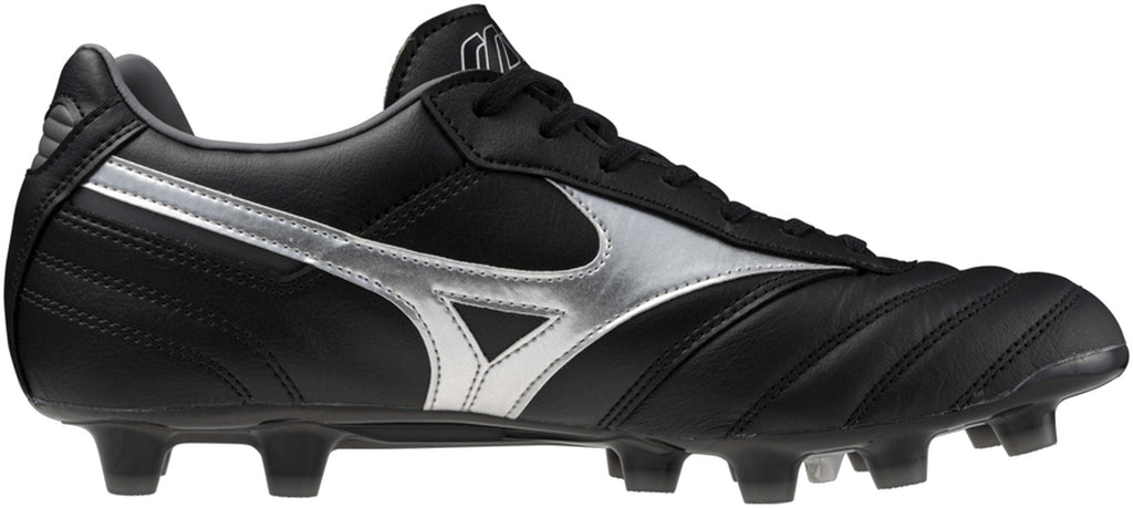 Mizuno Men's Morelia Pro Firm Ground Football Boots - Black