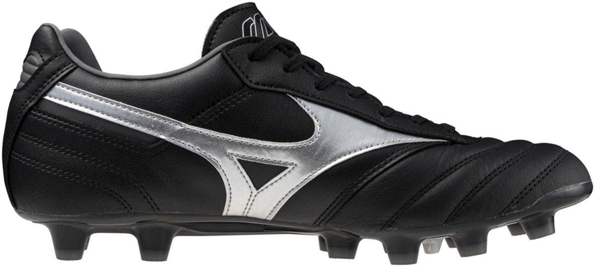 Mizuno Men's Morelia Pro Firm Ground Football Boots - Black
