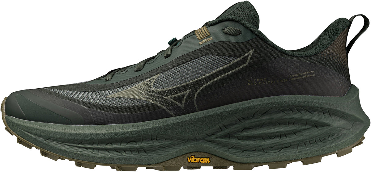 Mizuno Men's Neo Daichi 10 GORE-TEX Trail Running Shoes - Green