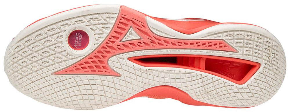 Mizuno Women's Wave Stealth Neo Netball Shoes - Orange