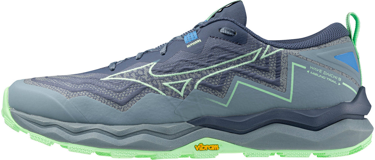 Mizuno Men's Wave Daichi 9 Trail Running Shoes - Blue