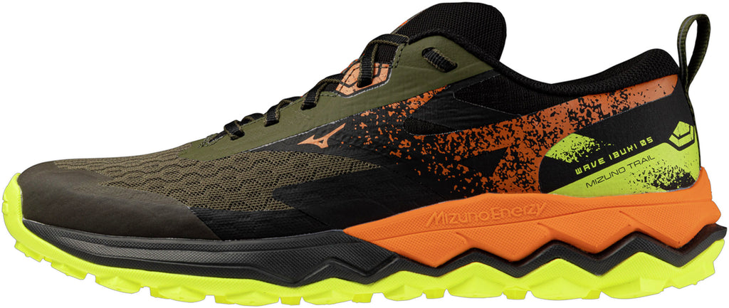 Mizuno Men's Wave Ibuki 5 Trail Running Shoes - Green