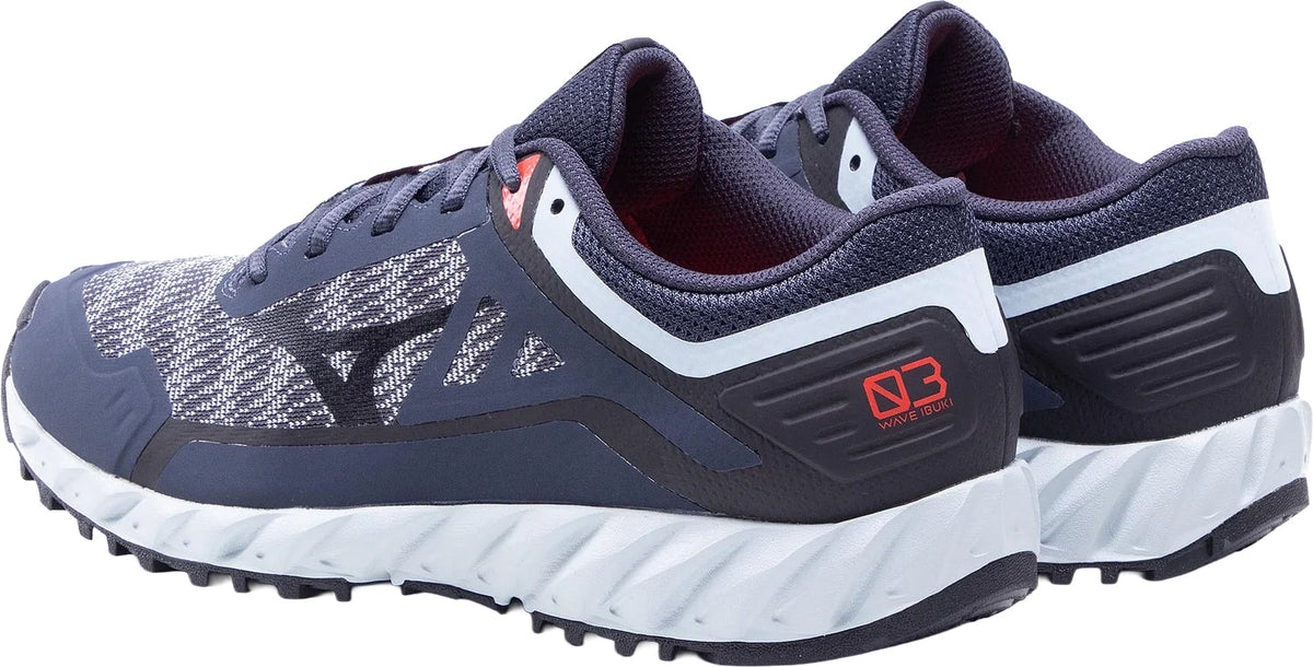 Mizuno Men's Wave Ibuki Trail Running Shoes - Blue