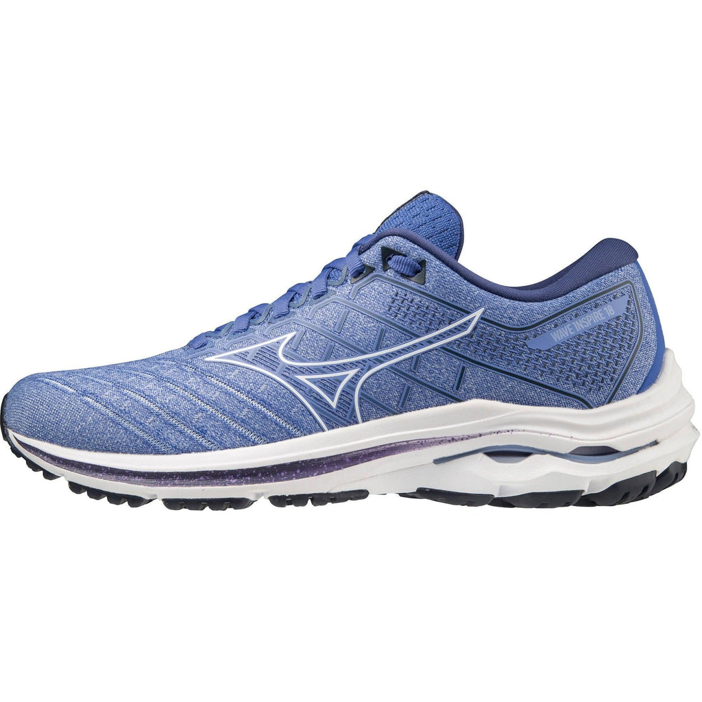 Mizuno Women's Wave Inspire 18 Running Shoes - Blue