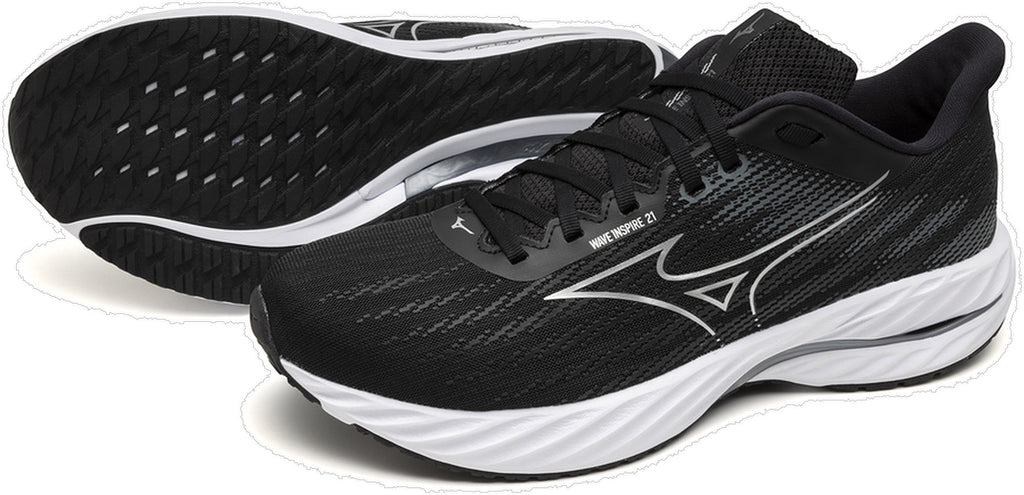 Mizuno Men's Wave Inpsire 21 Running Shoes - Black
