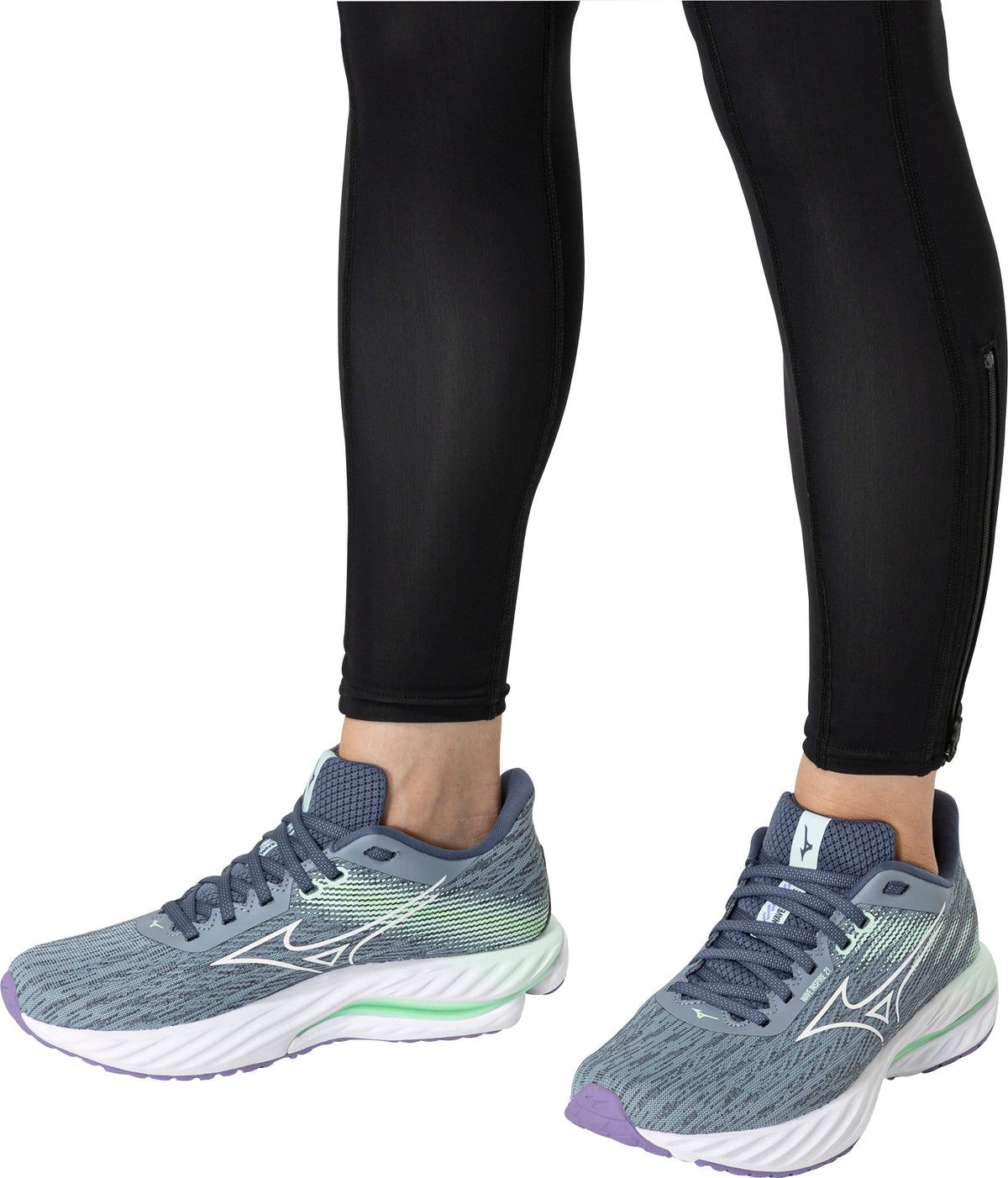 Mizuno Women's Wave Inspire 21 Running Shoes - Grey