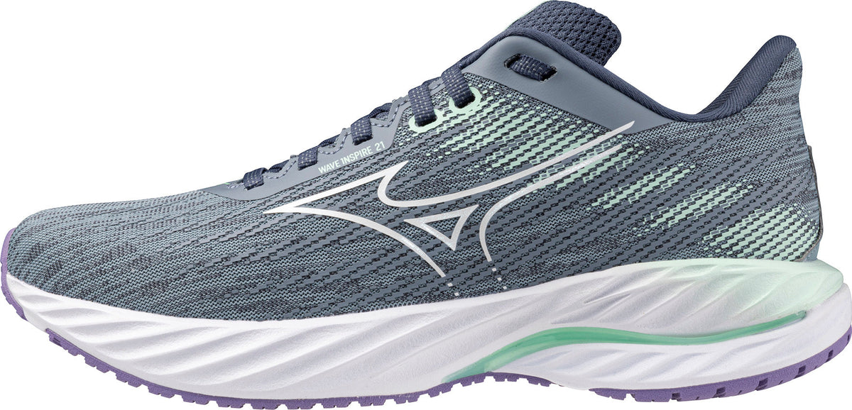 Mizuno Women's Wave Inspire 21 Running Shoes - Grey