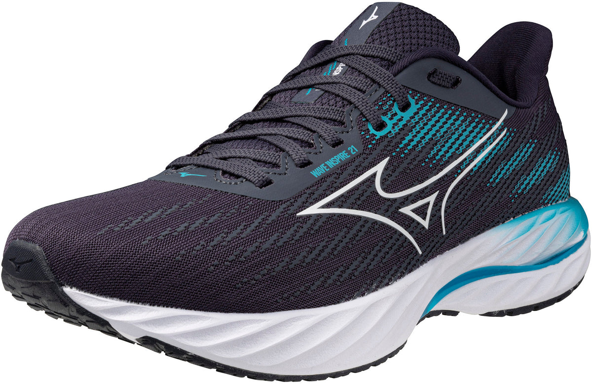 Mizuno Men's Wave Inspire 21 Running Shoes - Grey