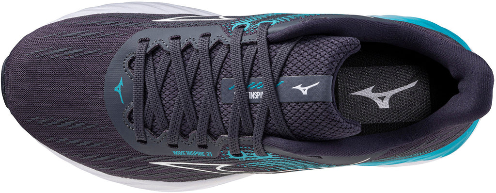 Mizuno Men's Wave Inspire 21 Running Shoes - Grey