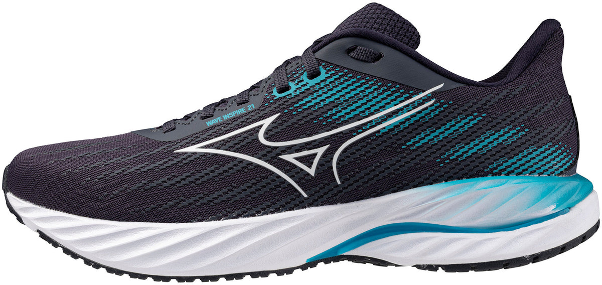 Mizuno Men's Wave Inspire 21 Running Shoes - Grey
