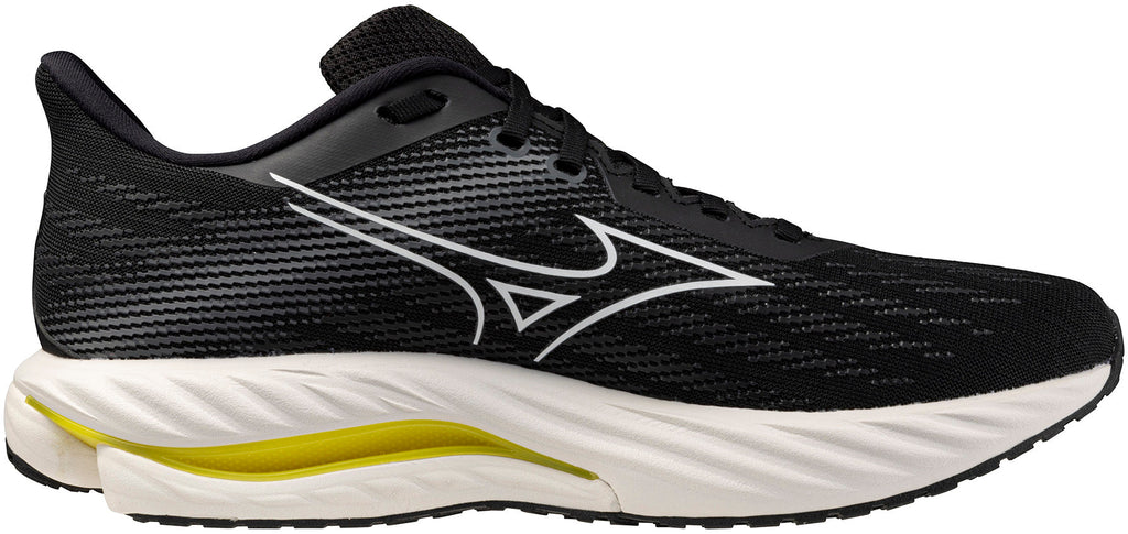 Mizuno Men's Wave Inspire 21 Wide Fit (2E) Running Shoes - Black