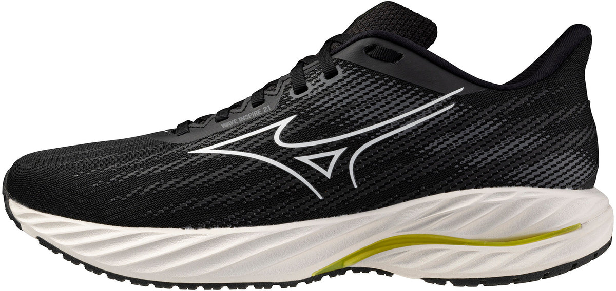 Mizuno Men's Wave Inspire 21 Running Shoes - Black