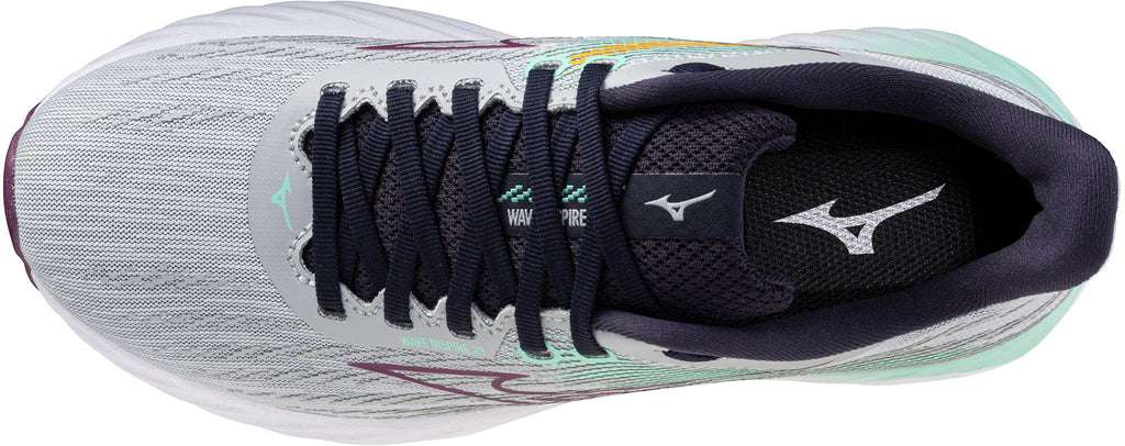 Mizuno Women's Wave Inspire 21 Running Shoes - Grey