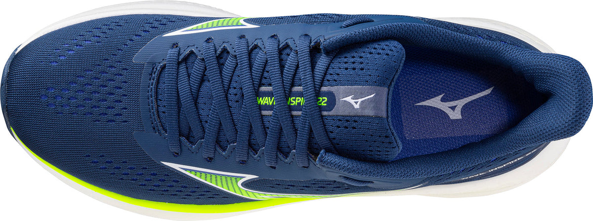 Mizuno Men's Wave Inspire 22 Running Shoes - Blue