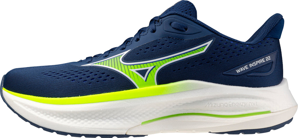 Mizuno Men's Wave Inspire 22 Running Shoes - Blue