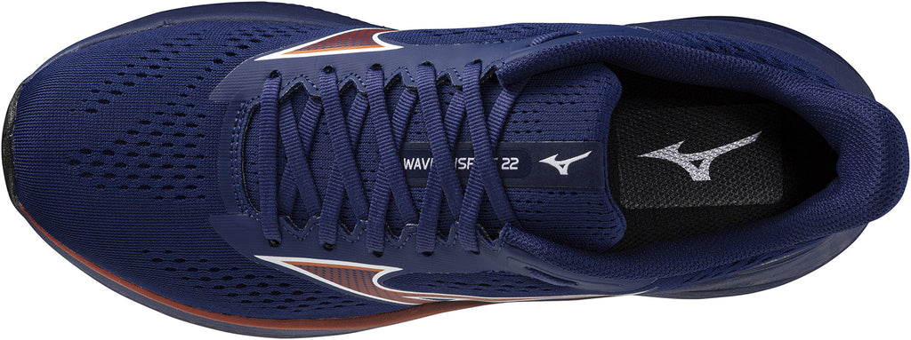 Mizuno Men's Wave Inspire 22 Running Shoes - Blue