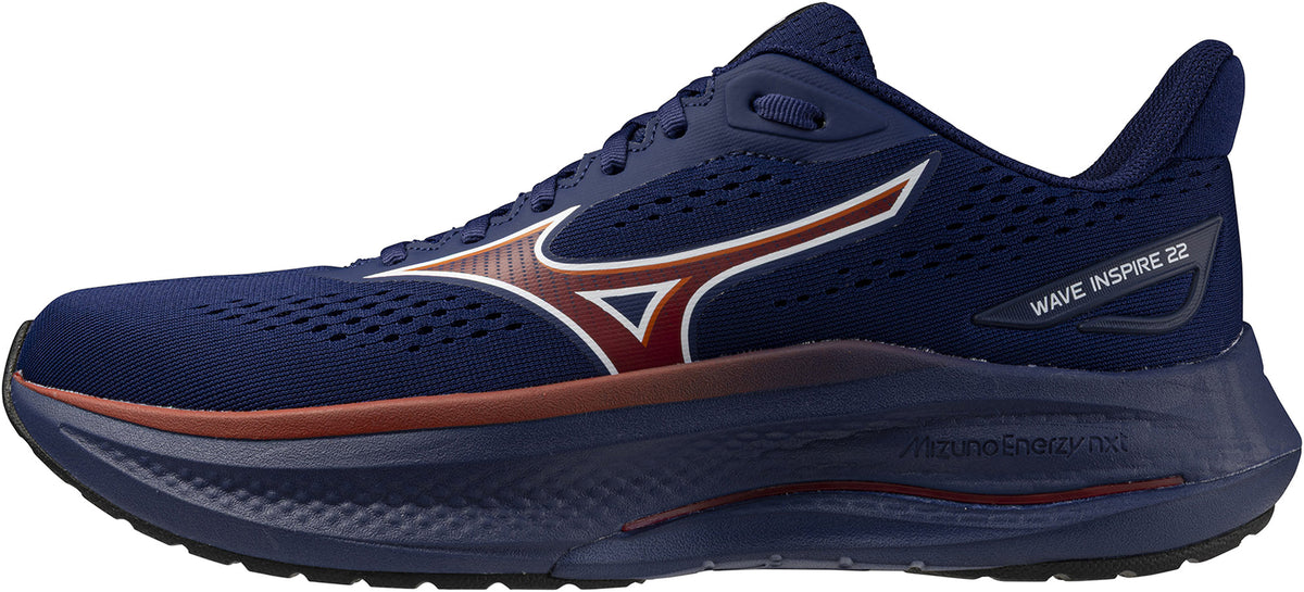 Mizuno Men's Wave Inspire 22 Running Shoes - Blue