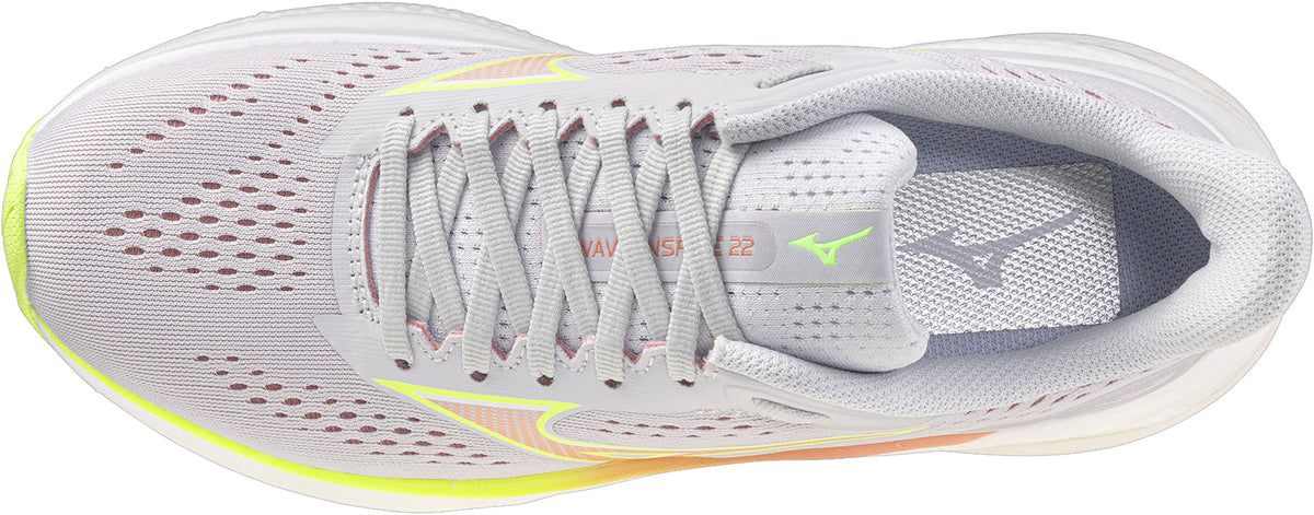 Mizuno Women's Wave Inspire 22 Running Shoes - Grey