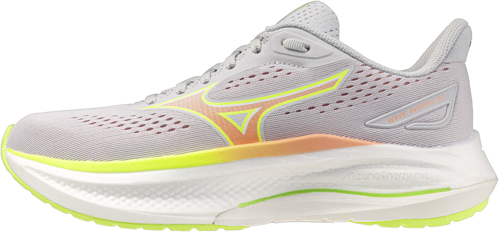 Mizuno Women's Wave Inspire 22 Running Shoes - Grey