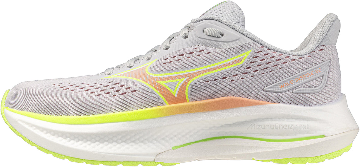 Mizuno Women's Wave Inspire 22 Running Shoes - Grey