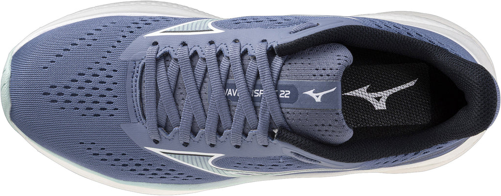 Mizuno Women's Wave Inspire 22 Running Shoes - Blue