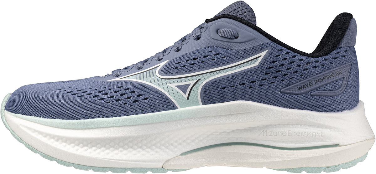 Mizuno Women's Wave Inspire 22 Running Shoes - Blue