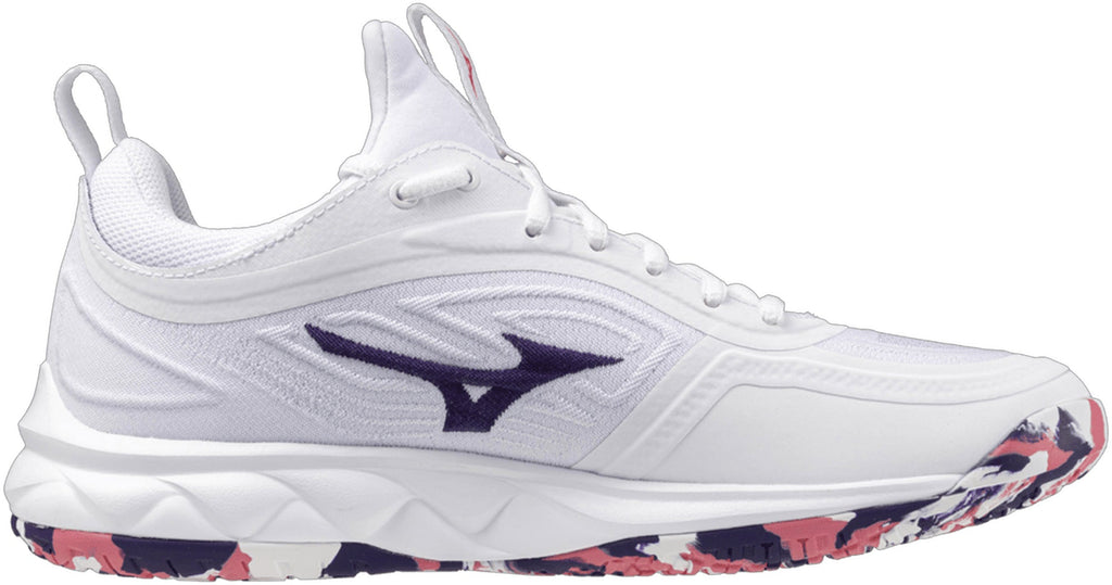 Mizuno Women's Wave Luminous 3 Court Shoes - White