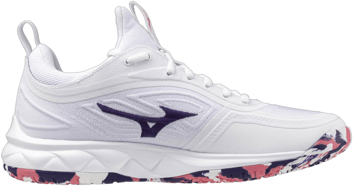 Mizuno Women's Wave Luminous 3 Court Shoes - White
