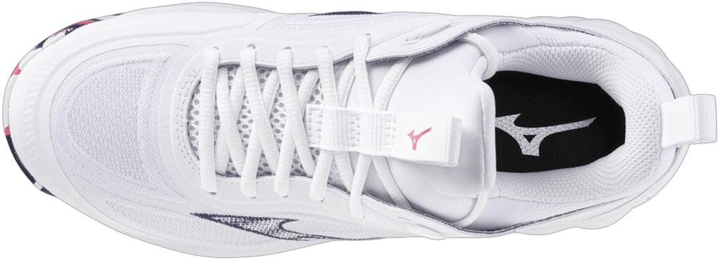 Mizuno Women's Wave Luminous 3 Court Shoes - White