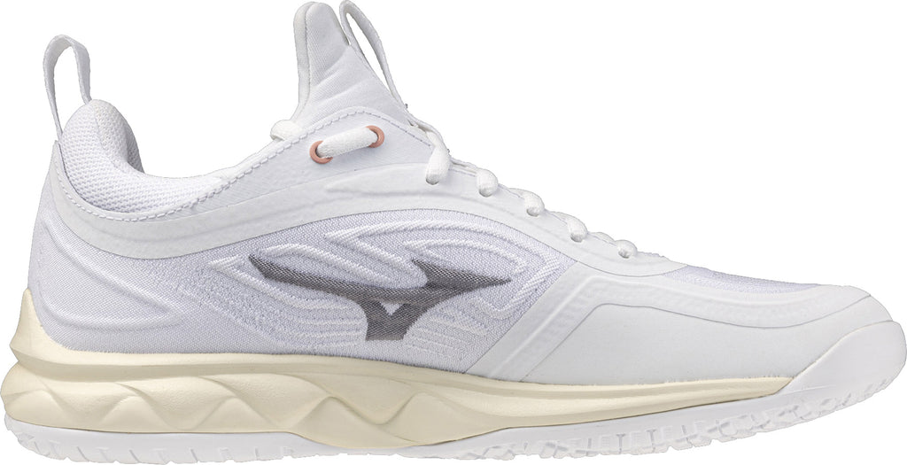 Mizuno Women's Wave Luminous 3 Court Shoes - White