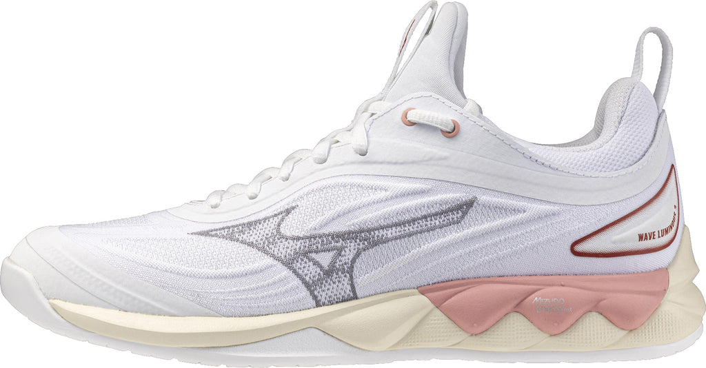 Mizuno Women's Wave Luminous 3 Court Shoes - White