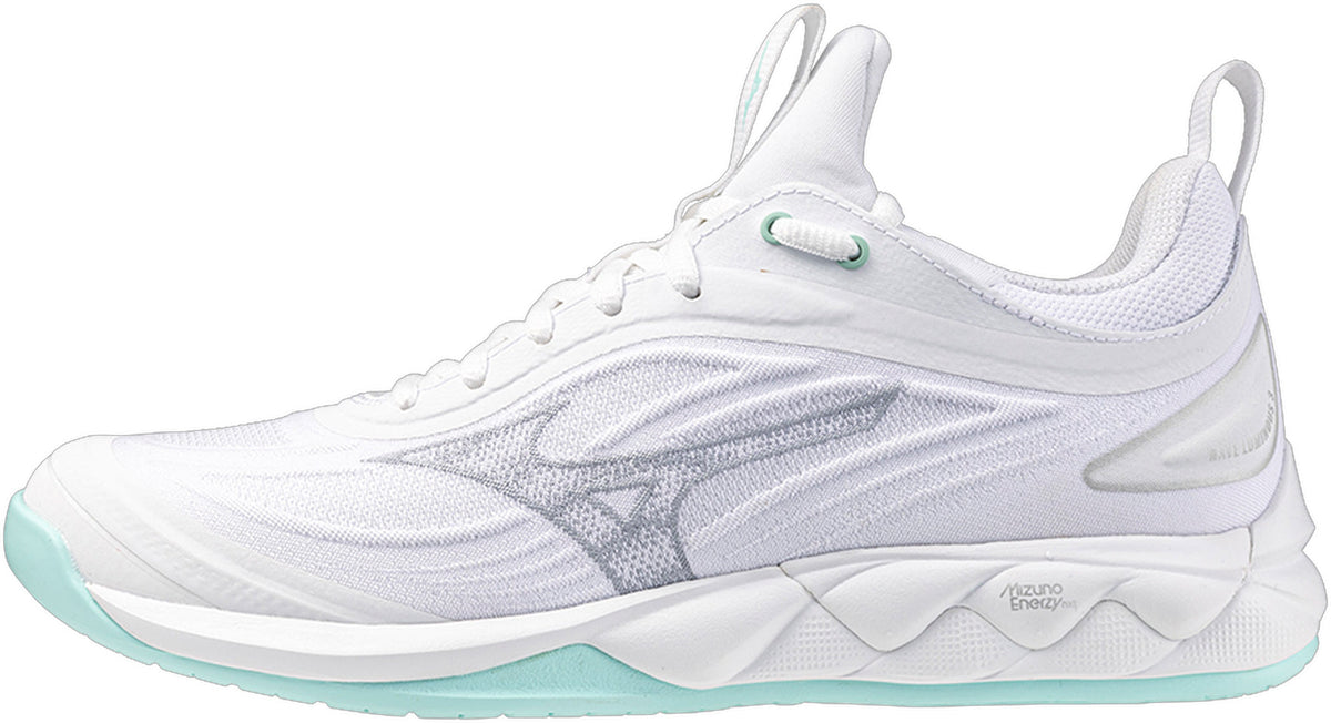 Mizuno Women's Wave Luminous 3 Court Shoes - White