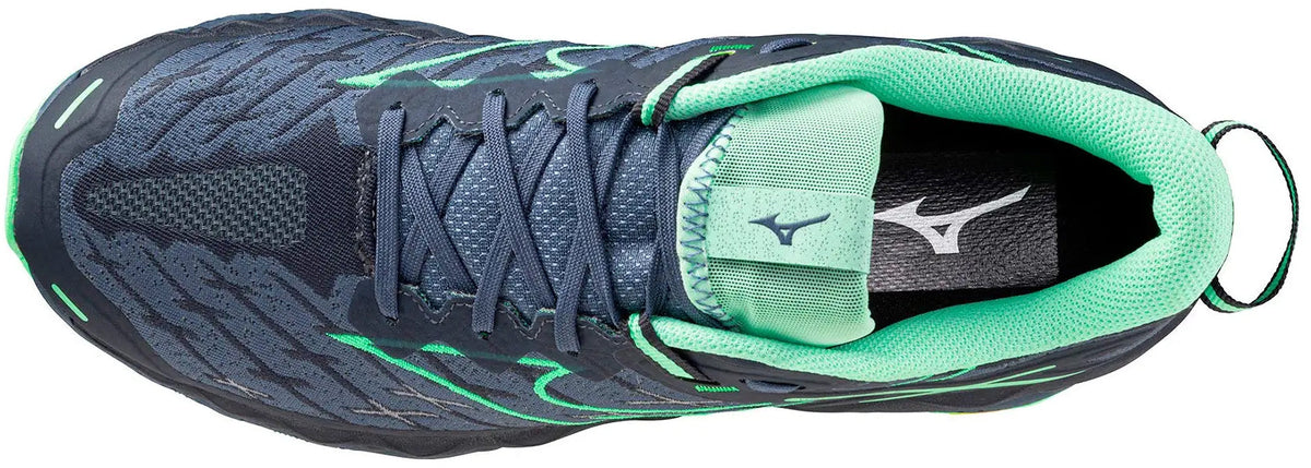 Mizuno Men's Wave Mujin 10 Trail Running Shoes - Blue
