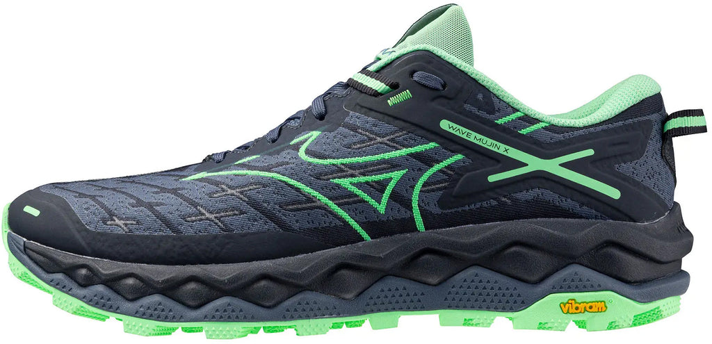 Mizuno Men's Wave Mujin 10 Trail Running Shoes - Blue