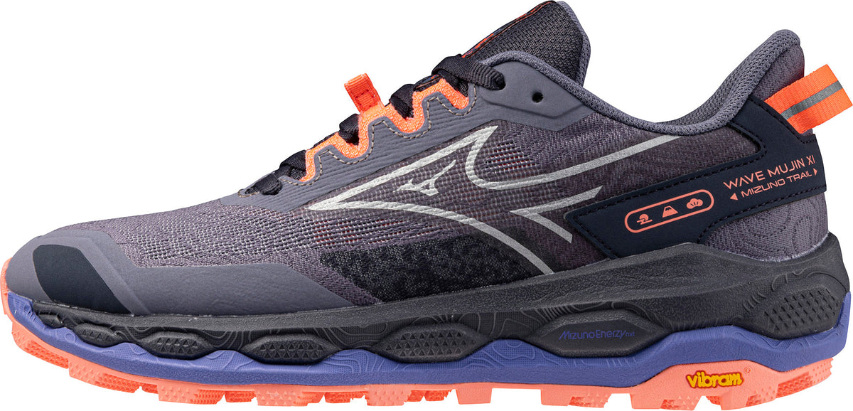 Mizuno Women's Wave Mujin 11 Trail Running Shoes - Grey