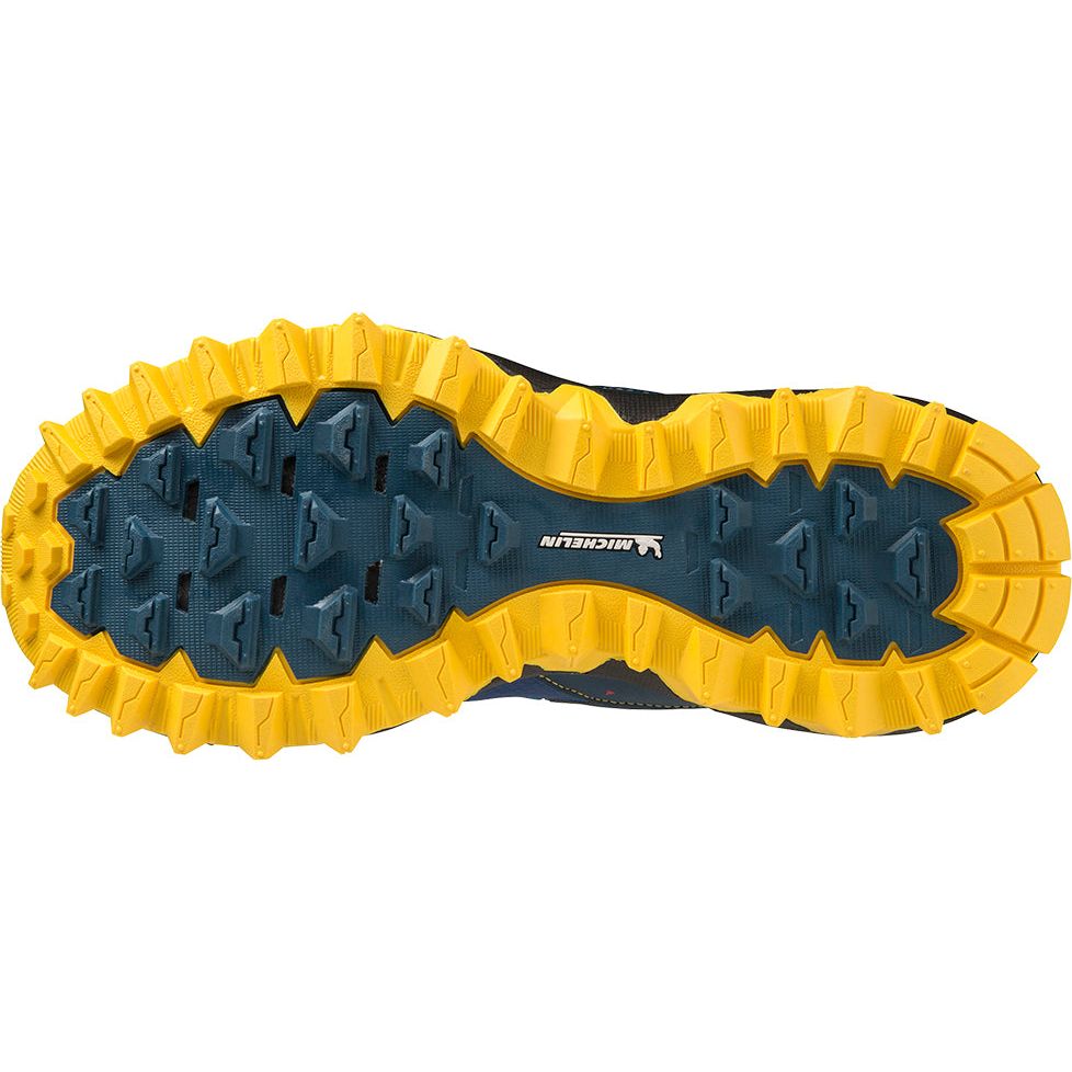 Mizuno Men's Wave Mujin 9 Trail Running Shoes - Blue