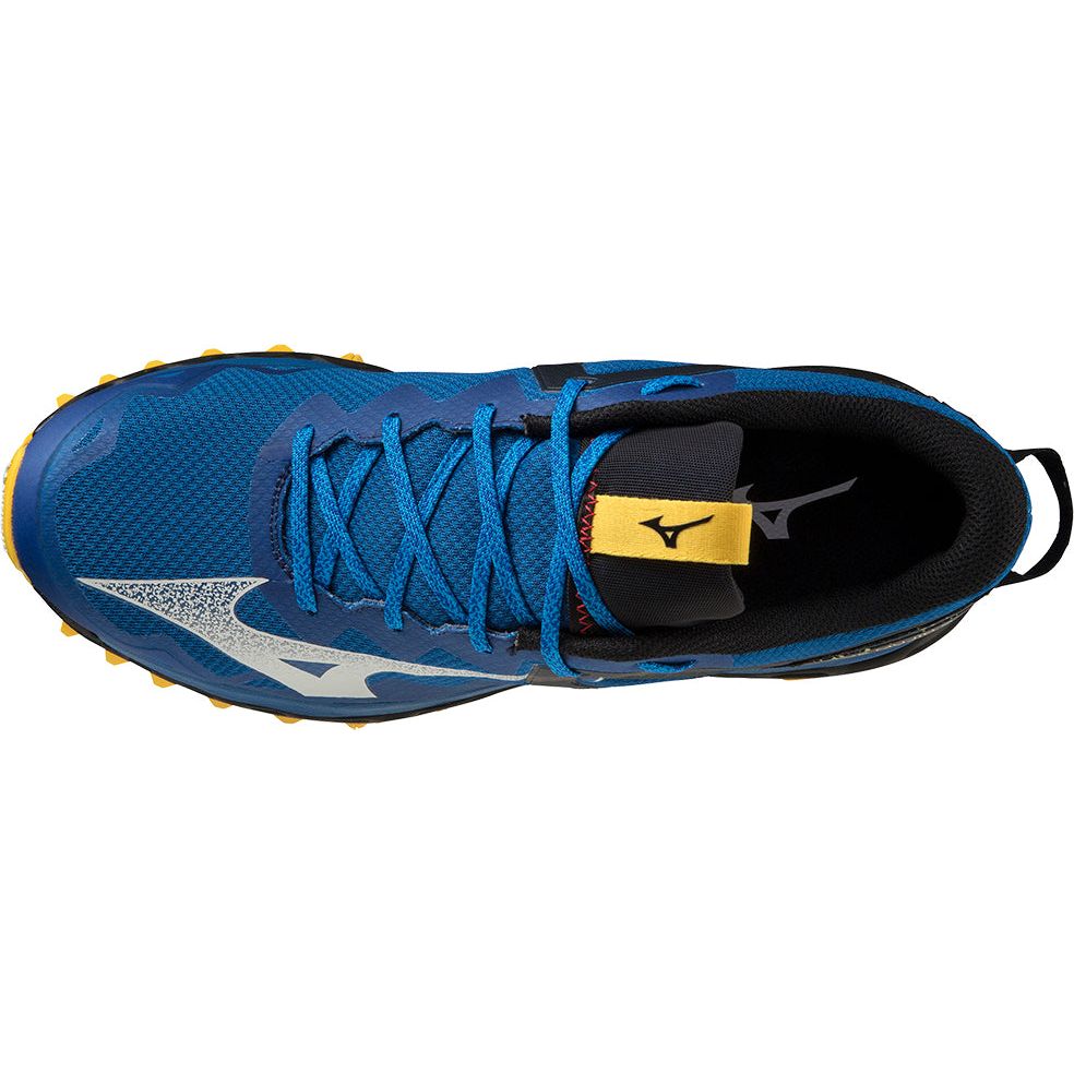 Mizuno Men's Wave Mujin 9 Trail Running Shoes - Blue