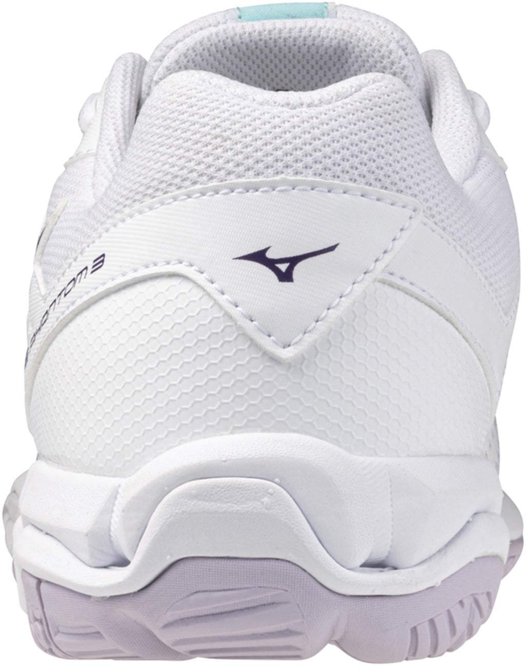 Mizuno Women's Wave Phantom 3 Court Shoes - White