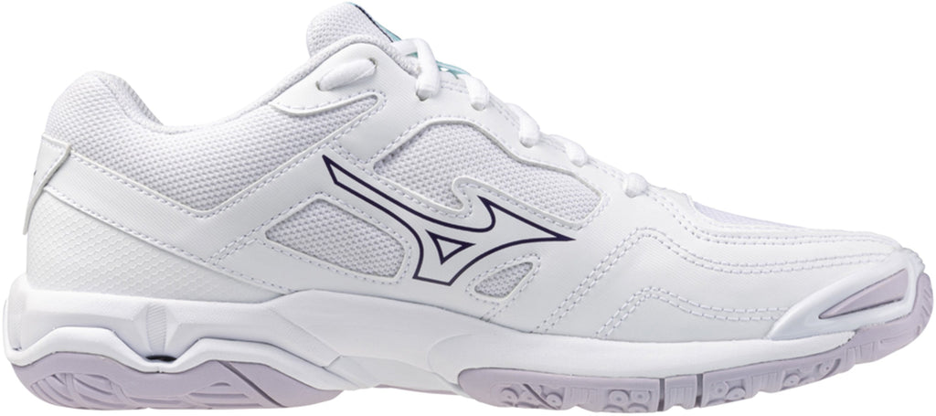 Mizuno Women's Wave Phantom 3 Court Shoes - White