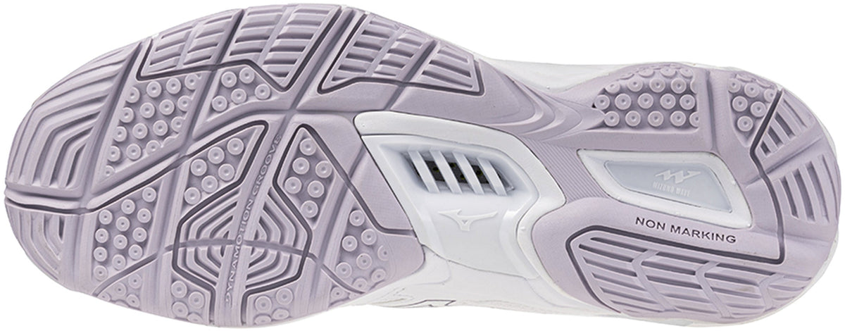 Mizuno Women's Wave Phantom 3 Court Shoes - White